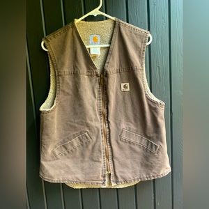 Carhartt Canvas Vest with Zipper